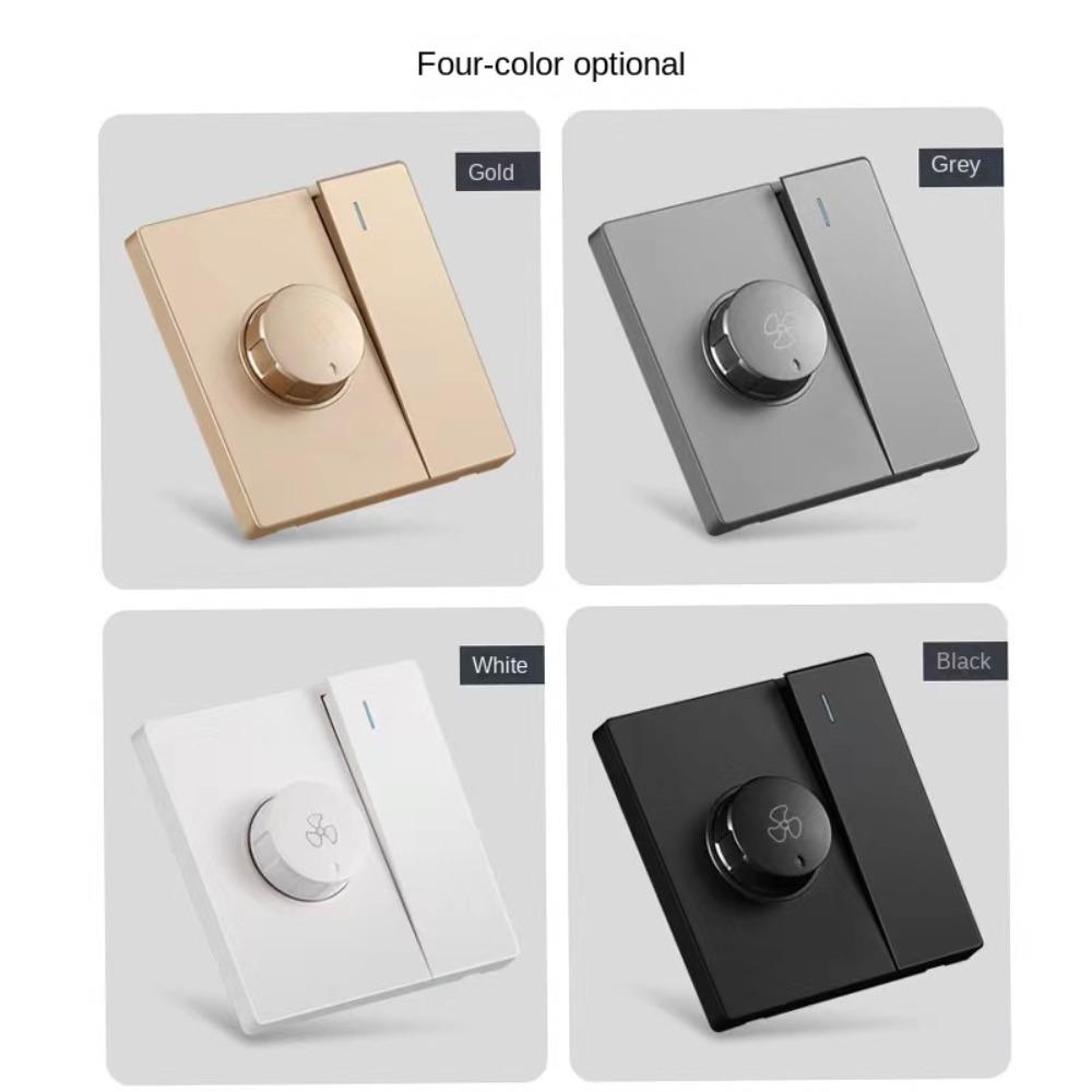 110-240V Fan Speed Control Switch Intelligent Fan Speed Regulation Household