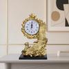 Настольные часы 'Орел' Минималистичный декор из смолы Декоративная фигурка Часы Настольные