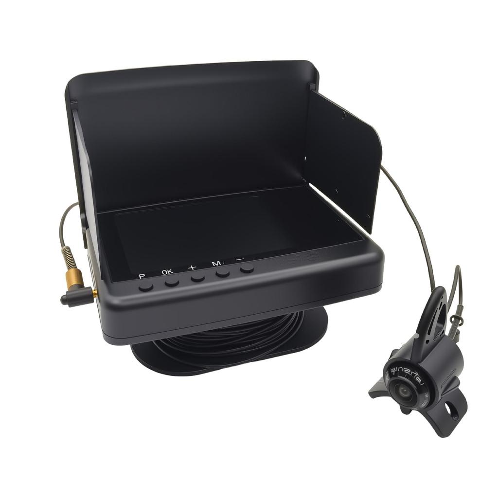 Underwater HD Night Vision Fish Finder Camera with Display and Video Recording