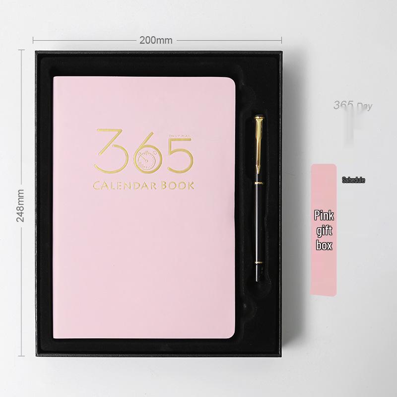 2025 Ноутбук: 365-дневный планировщик для самодисциплины, управления временем и эффективности работы