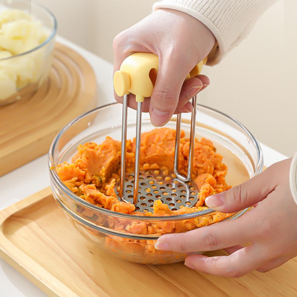 Durable Potato Ricer Stainless Steel Food Masher Practical Kitchen Gadget Cooking