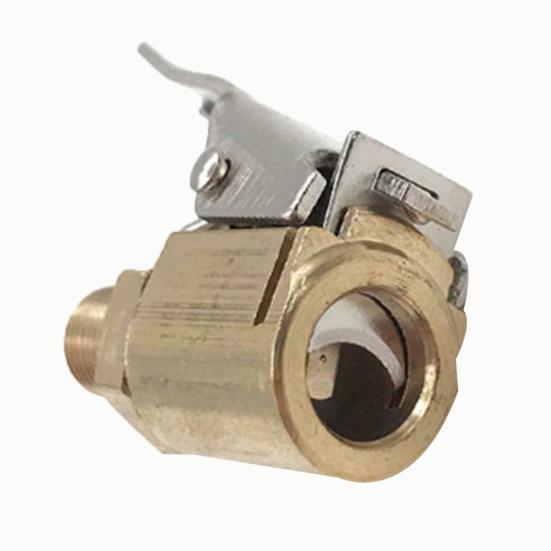 Автомобильный грузовой клапан для шин, зажим для накачки пневматических шин, насадка для насоса, металлический адаптер, разъем