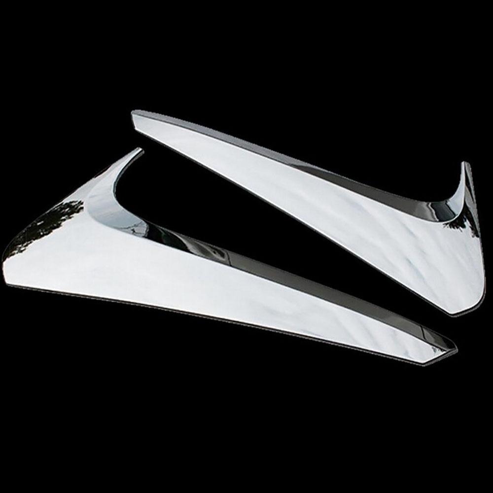 Хромированные накладки на боковые спойлеры на заднее окно для Toyota Highlander 2014-2019