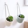 1 PC Colorful Planter Home Decor Hanging Flowerpot Double-layer Garden Pot Plants Holder