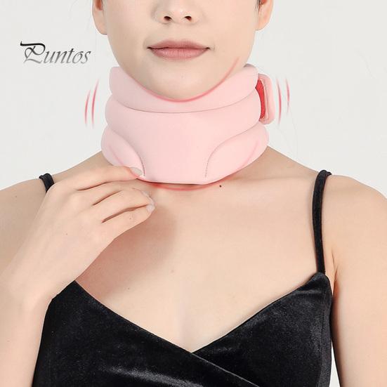 Шейный бандаж Шейный воротник Регулируемая подушка для шеи Предотвращает храп Улучшает качество сна Портативная дышащая поддержка шеи для облегчения боли в шее Сон