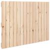 824833 vidaXL Wall-mounted Headboard 95.5x3x60 Cm Solid Pine Wood