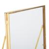Brass Retro Glass Metal Desktop Photo Frame Bracket Copper Strip Metal Photo Frame;4*6inch :