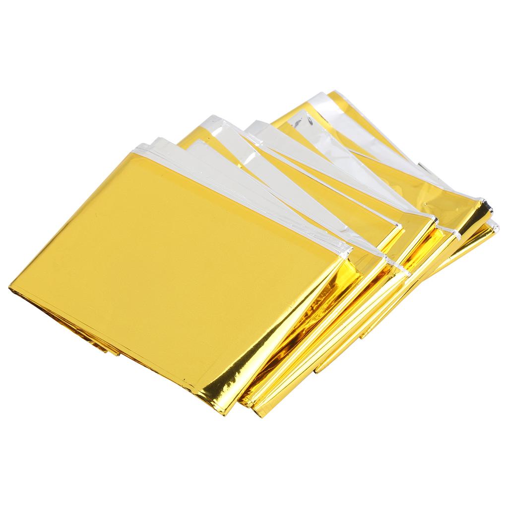 160x210cm Emergency Tent Blanket Camping Thermal Sleeping Bag Survival Reflective Shelter