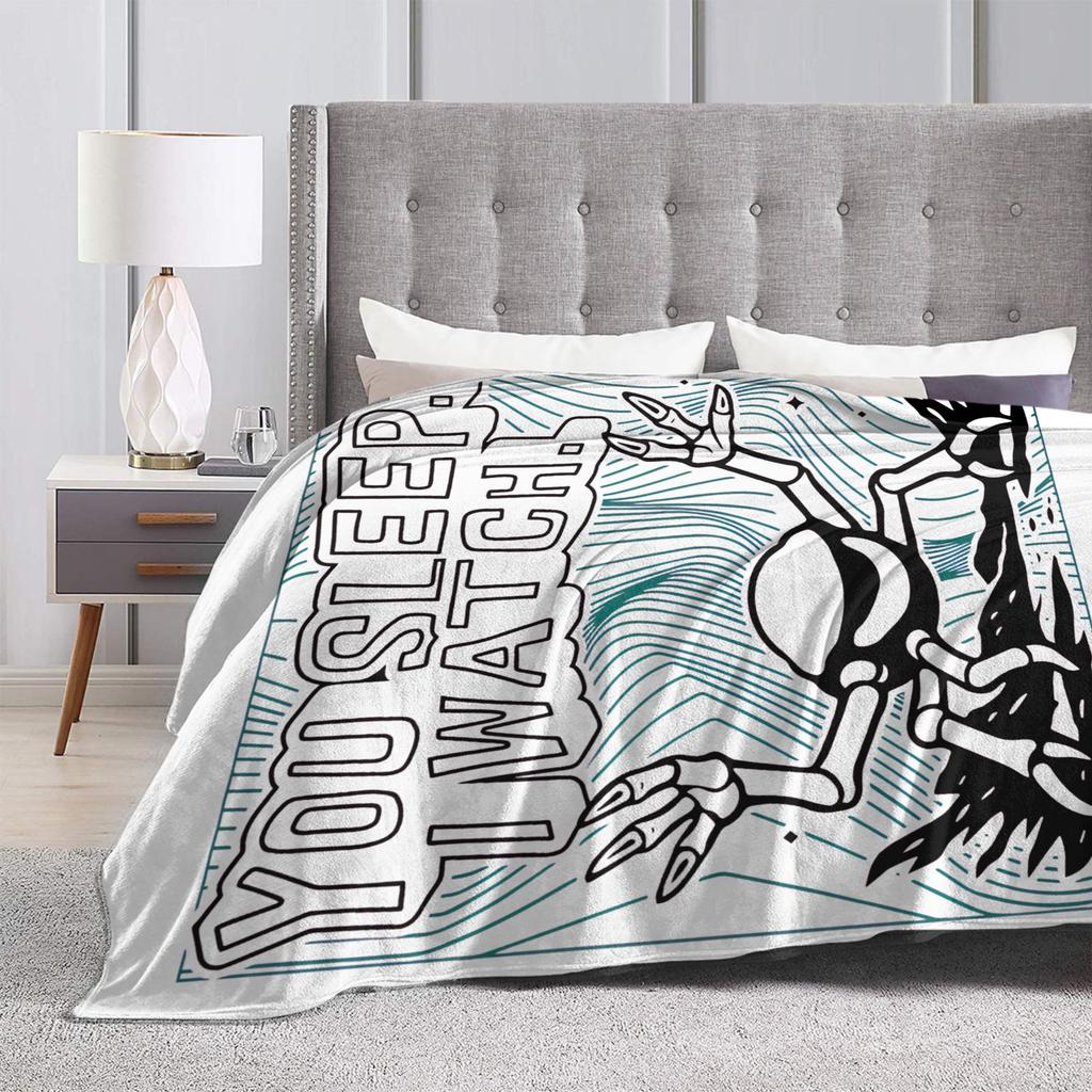 Project Hail Mary Rocky You Sleep I Watch Flannel Blankets Funny Throw Blanket for Home 125*100cm Bedspread,
