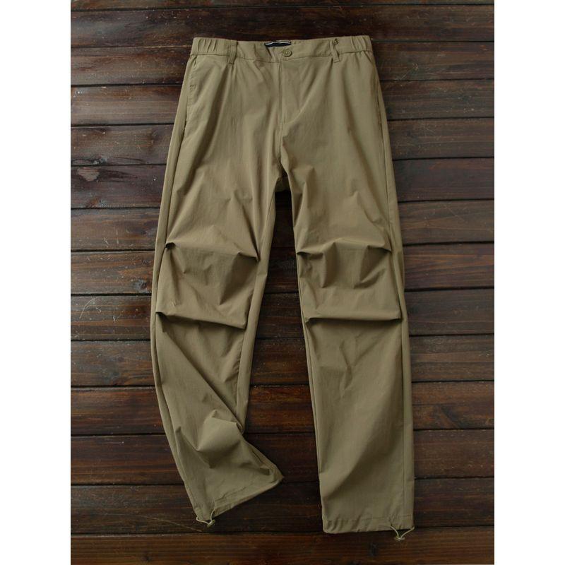 European and American Orders New Quick-Drying, Stretchy, Breathable Outdoor Lightweight Men's Spring and Summer Thin Straight-Leg Work Casual Trousers