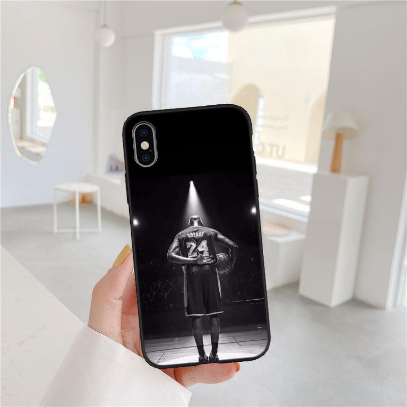 BF77 K-Kobes 24-8 Мягкий чехол-ракушка для iPhone 16 15 14 13 12 Pro Max Plus Mini