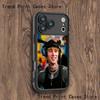 Чехол для телефона M-MGK Lost Americana LA для iPhone 17,16,15,14,13,12,11,Pro,Max,Plus,X,XS,SE4,E,Mini Черный Утолщенный край Чехол