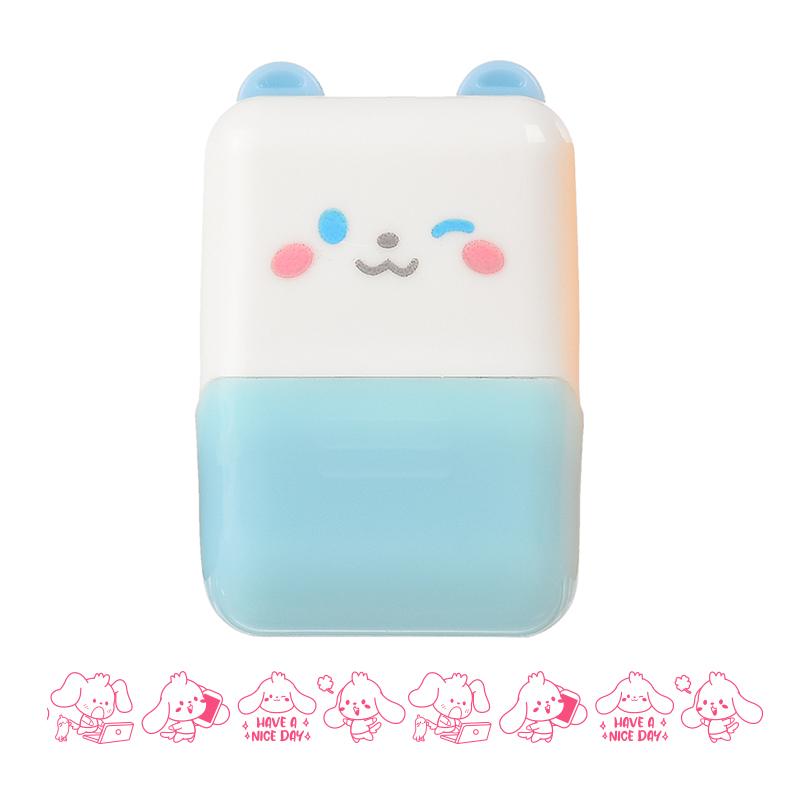 Милые животные Мультяшный персонаж Штамп-ролик DIY Креативная печать Граффити Блокнот Декорация-ролик Канцелярские товары Принадлежности для журнала