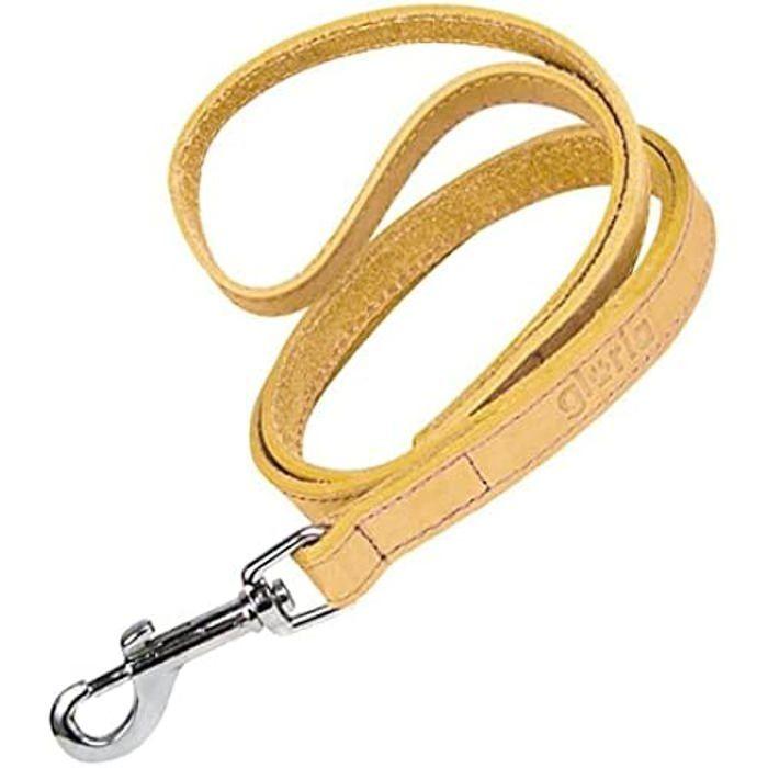 Bracelet - GLORIA - Nubuck Leather - Yellow - Soft - Solid and Durable