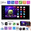 7-дюймовый универсальный Android GPS с камерой заднего вида и экраном из закаленного стекла 2.5D для Corolla