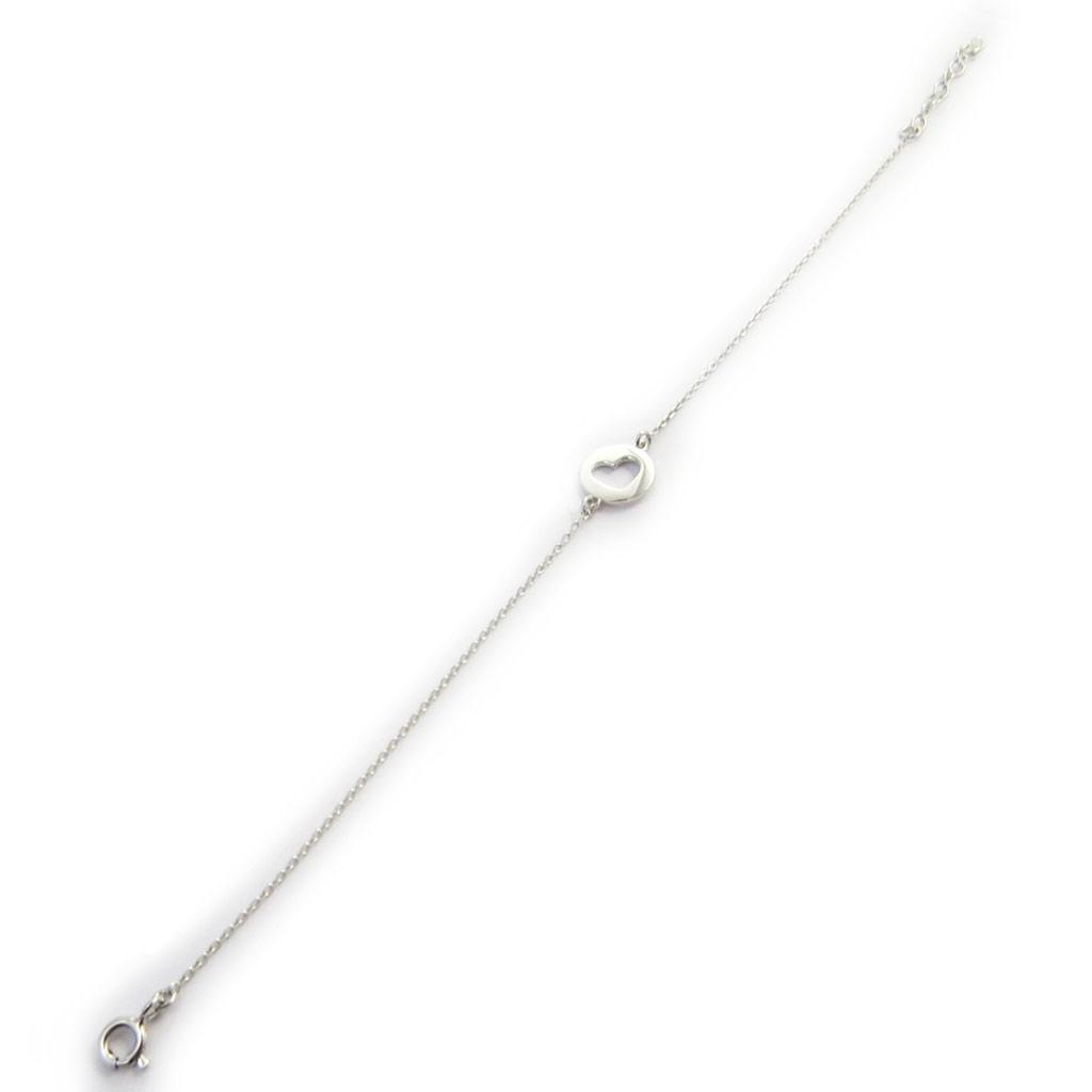 Les Trésors De Lily [N2833] - Серебряный браслет "Любовь" серебро (родиевое покрытие) - 10 мм