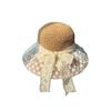 2026 Новый Французский Стиль Женская Кружевная Соломенная Шляпа-Ведро Летняя Женская Для Прогулок Шляпа от Солнца Пляжный Отдых Шляпы для Побережья