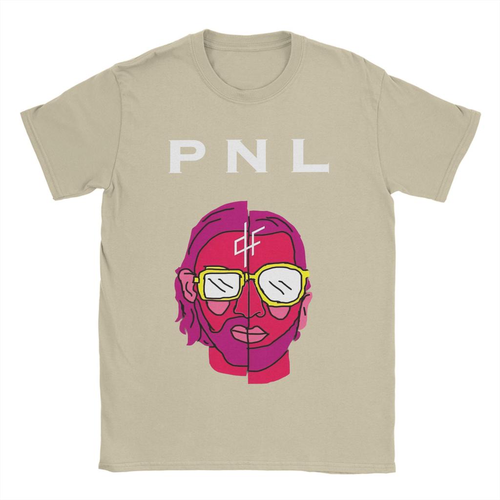 Printed PNL French Band T Shirt for Men Women Le Monde Chico Album Pure Cotton Tee Shirt Short Sleeve Tops