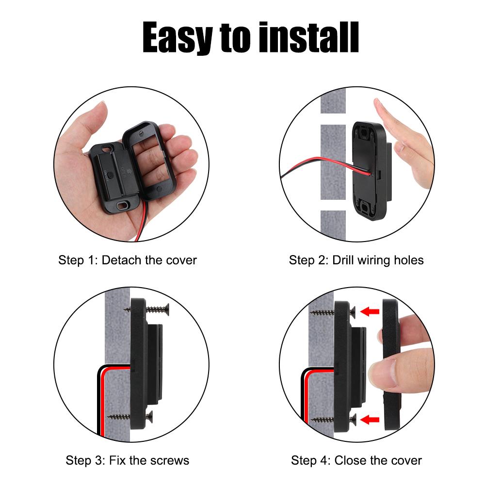 Двойной USB-адаптер для быстрой зарядки PD 3.0, розетка для мотоцикла, кемпера, грузовика, квадроцикла, лодки, автомобиля, автофургона, 12 В/24 В, автомобильное зарядное устройство