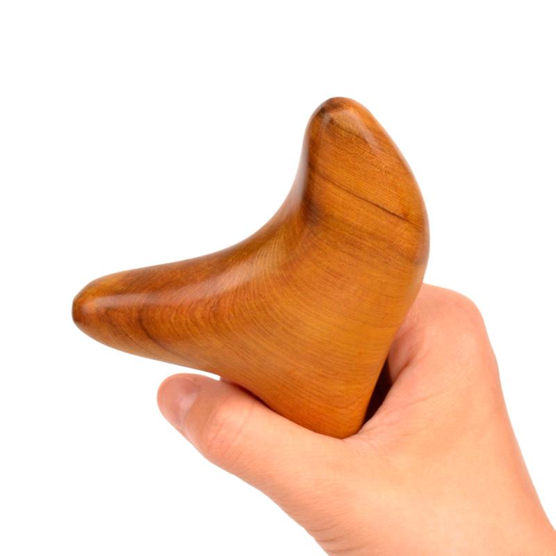 Массажер для тела тройничного нерва, шейный шиацу, рефлексотерапия, деревянный для циркуляции крови