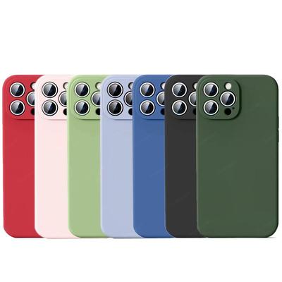 Чехол для iPhone 15 Pro Max, чехол для iPhone 15 Pro Max, мягкий чехол из ТПУ, оригинальный жидкий силиконовый задний бампер для iPhone 15 Pro Max