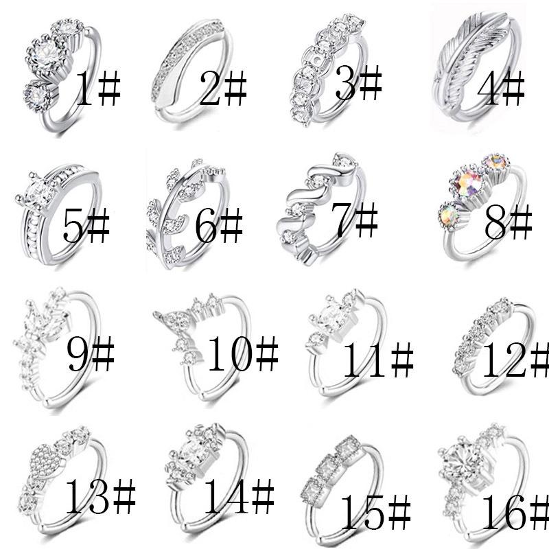 Простое носовое кольцо из вермикулита в стиле ретро