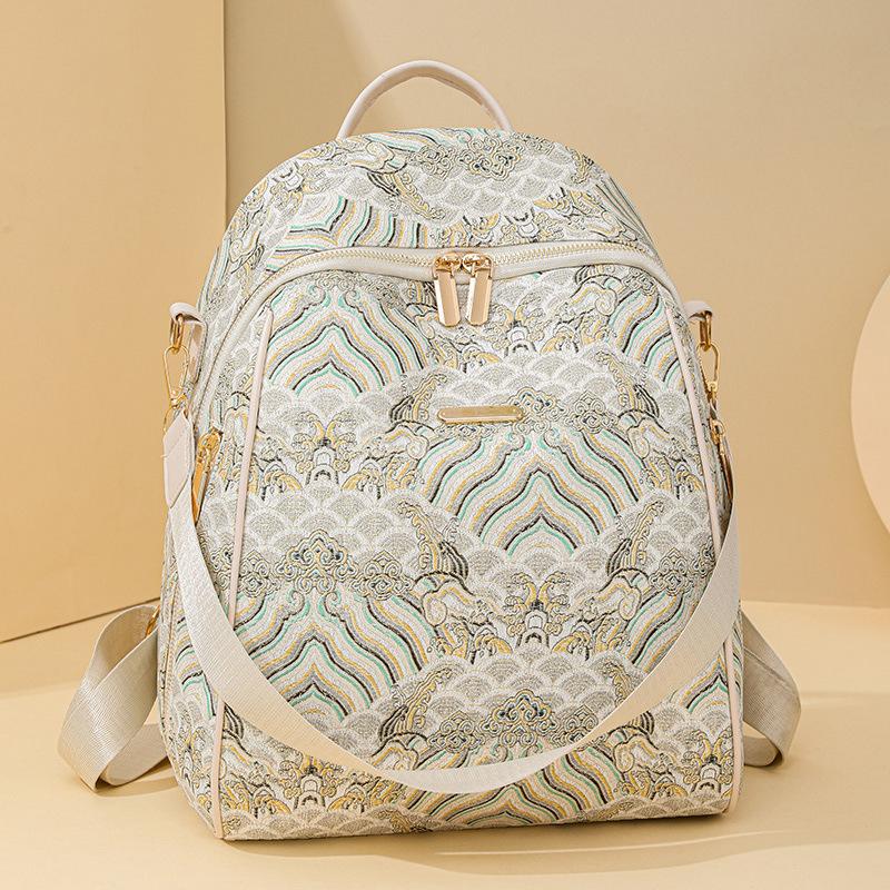 Рюкзак из искусственной кожи, женский рюкзак большой емкости, дорожная сумка