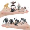 Detailed Pvc Primate Figurine Collection Including Lifesize Monkeys And Lemurs For Display