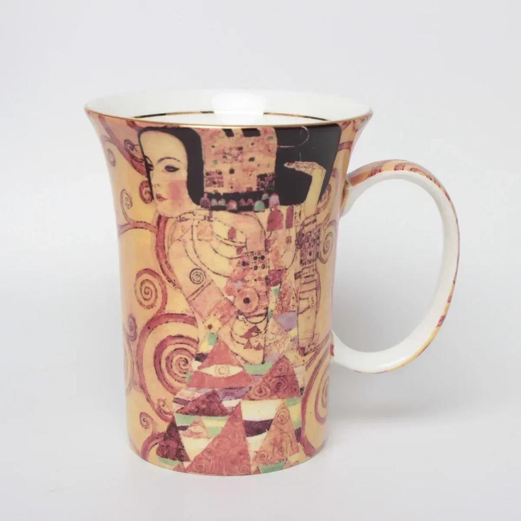 Кружка из костяного фарфора в пасторальном стиле Керамические чашки для воды Чашка для молока Европейская чашка CITIC Кружка для кофе Кружки Кофейные чашки