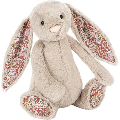 Jellycat Серия "Кролик Бонни" Милый и Милый Пасторальный Цветок Уши Кролик Бонни Компаньон Исцеляющая Кукла Плюшевая Кукла Высота 18 см