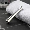 Ручка безопасной бритвы YAQi Flare с полировкой для мужчин, нержавеющая сталь 316, винтажный опыт бритья, удобный захват