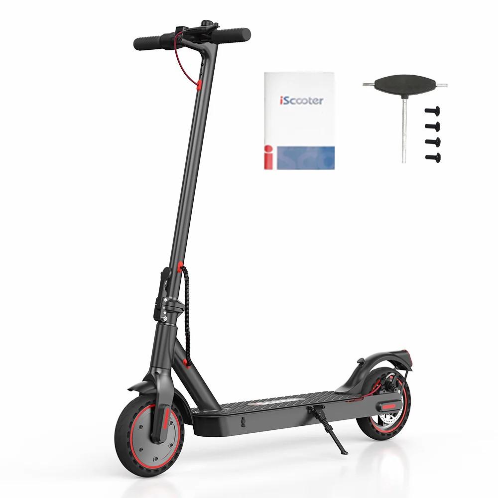 Electric Scooter Foldable iScooter i9 8.5" 350W Motor Electric Scooter Top Speed 28Km/h 36V 7.5AH Range 30Km Load 100Kg