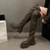 British Style But Knee Boots Women's 2025 Spring and Autumn New High-end Trendy Cool Knight Boots Ins Popular Boots