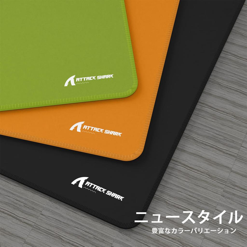 X ATTACK SHARK Коврик для мыши Коврик для игровой мыши Изготовлен из ткани микрофибра резиновая основа Точное позиционирование Высокая точность Быстрый запуск и остановка