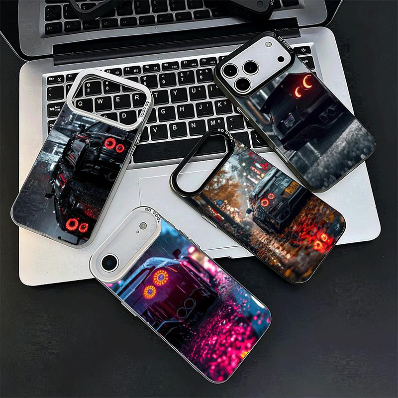 JDM Sports Car G-GTR Soft Phone Case for iPhone 15 16 17 Pro Max 17Air 16E 14 Plus 13 12 Mini Shockproof Cover Back Shell
