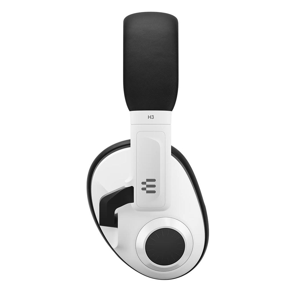 EPOS H3 Closed Acoustic Gaming Headset with Noise Cancelling Mic Plug Play Audio Around Ear Adjustable Ergonomic for Xbox White - & - - - PC, Mac,