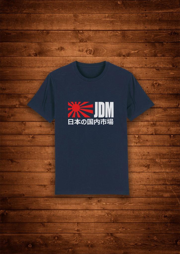 Kanji JDM Japanese Car Lover / T shirt Unique Design Street Wear Art Urban Graphic Tees Top