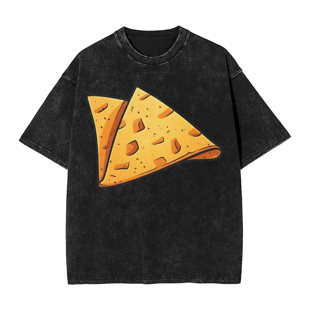 Dorito Tortilla Chip T Shirts Mens Cotton Funny TShirt O Neck Tees Short Sleeve Clothes Gift Idea