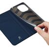 Dux Ducis Skin Pro Flip Wallet Case for Xiaomi Redmi 11A / Poco C55 / Redmi 12C - Blue Cover with Stand & Card Holder