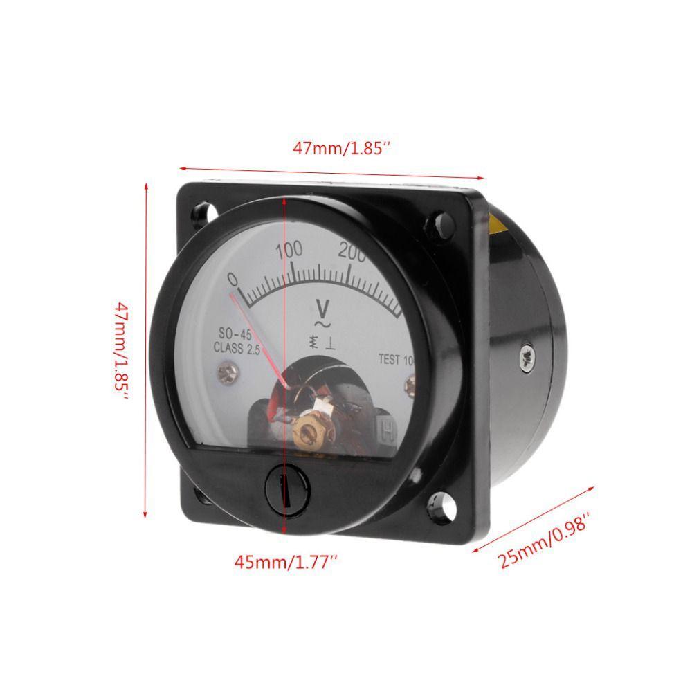 Meter Current Voltmeter Voltage Gauge Meter Voltmeter Gauge Voltmeter Pointer Voltmeter Volt Tester