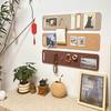 Самоклеящаяся съемная дисплейная панель клейкая задняя полка доска для заметок не повреждает поверхность стены 60*15см