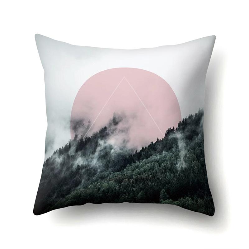 Polyester Pillowcase Automobile Decoration Home Printed Pillowcase