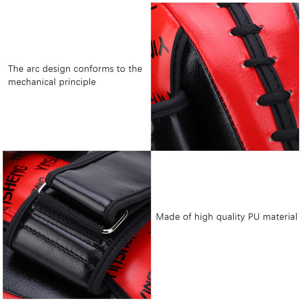 Прочный PU дуговой ударный коврик для ног тренировочная мишень для бокса тхэквондо саньда удары