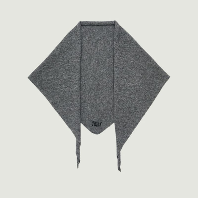 Grove 25FW ШАРФ ВЯЗАНЫЙ ELENA (УГОЛЬ)