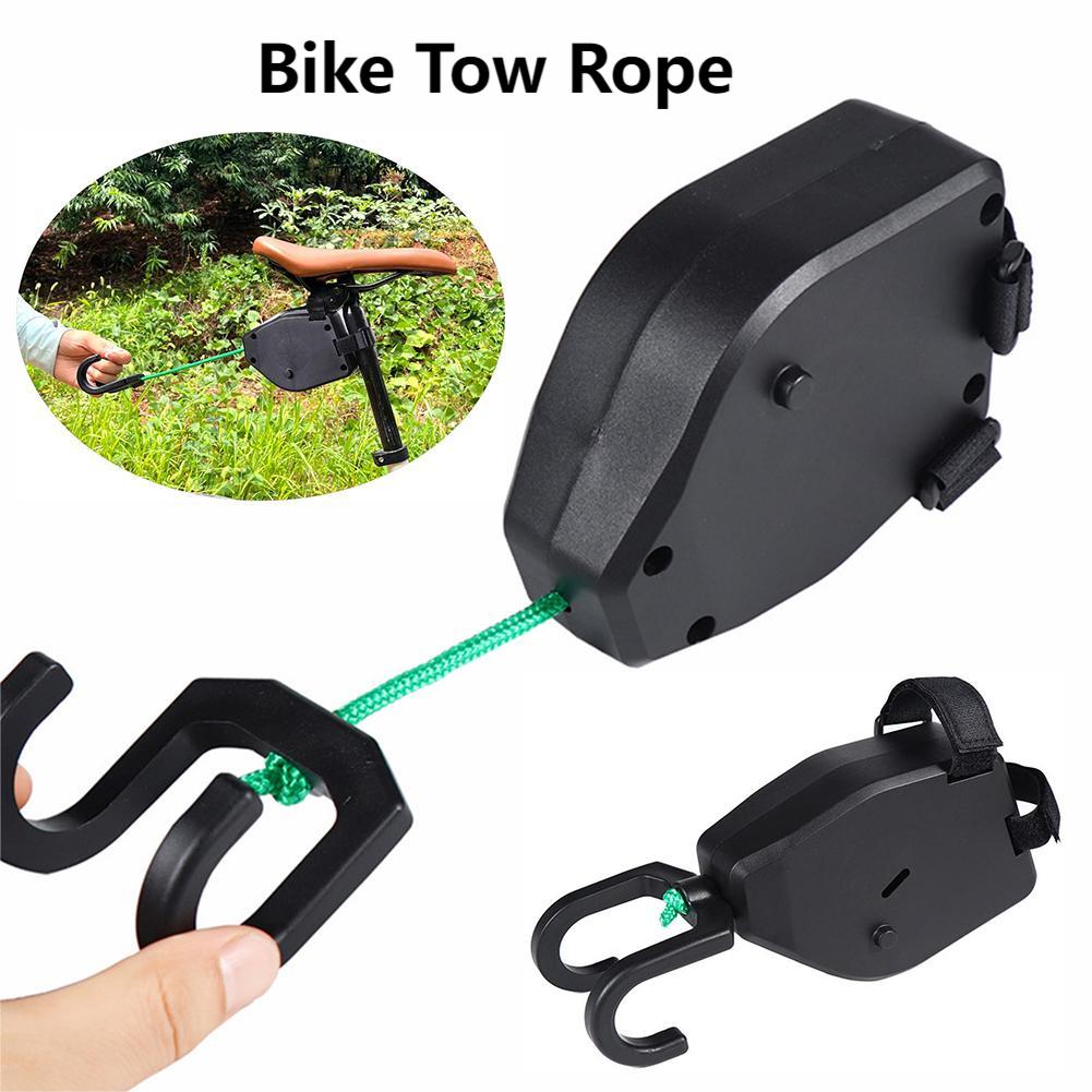 Bicycle Tow Rope Bicycle Traction Rope Mountain Bike Parent-Child Pull Rope Retractable Convenient Trailer Rope Bike Accessories