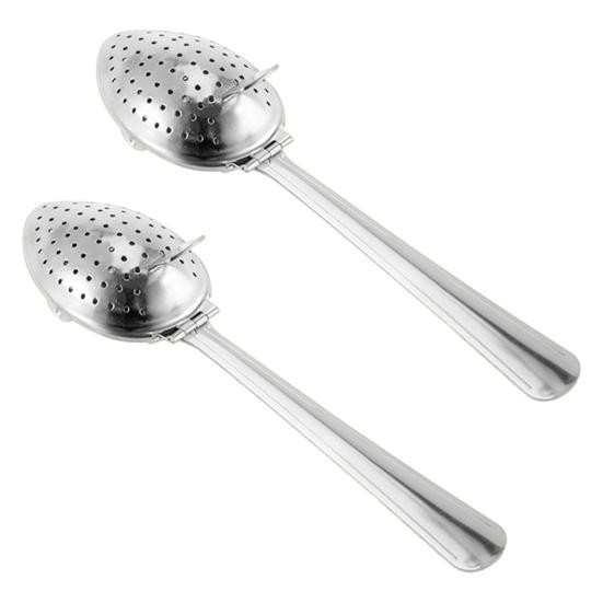 Чайный диффузор из нержавеющей стали с крючком, мелкими отверстиями, фильтром для заваривания листового чая и кофе, портативным заварником для дома и путешествий