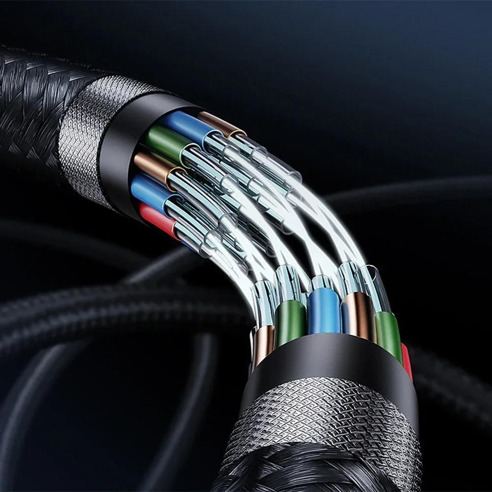 Кабель 2025 с двумя разъемами USB-C для iPhone 15 Pro Max iPad PD 60 Вт Кабель для быстрой зарядки Type-C Зарядное устройство Type-C для Apple Samsung S23