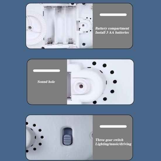 Электрический игрушечный самолет с музыкальным светом, вращение на 360 градусов, интеллектуальный трюковой самолет для детей с функцией обхода препятствий