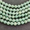 Natural Green Aventurine, 6mm 8mm 10mm Size Round Beads, Natural Green Gemstone, 14-15 Inch Strand.