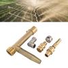 Brass Quick Water Intake Valve Key G1 Thread Brass Quick Coupler Valve for Underground Irrigation